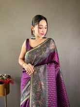 Soft Chanderi Silk Digital Printed Saree